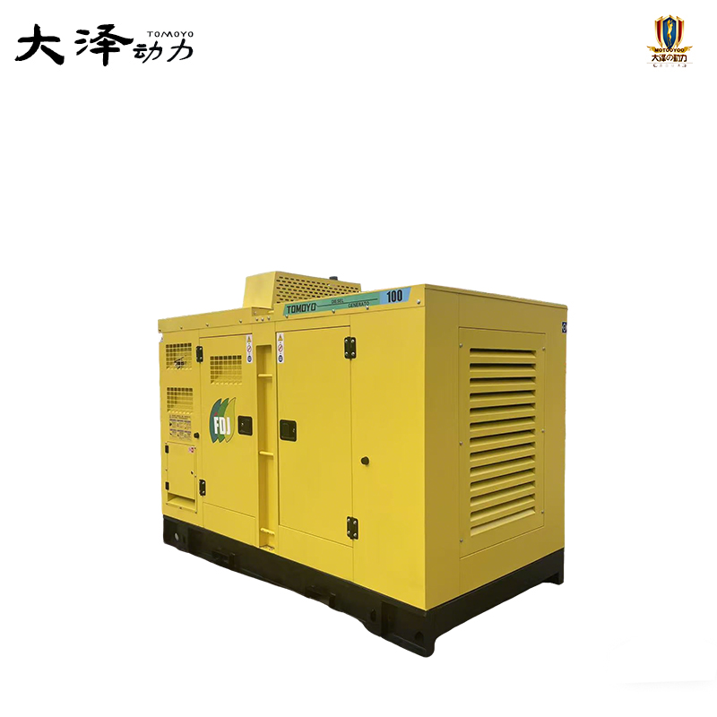 大泽动力100KW箱体柴油发电机